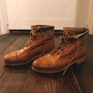 Vintage Banana Republic Leather Boots
